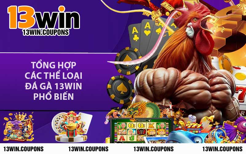 Tổng Hợp Các Thể Loại Đá Gà 13WIN Phổ Biến